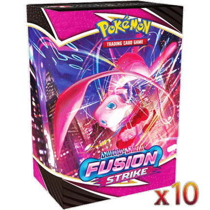 Sword & Shield: Fusion Strike - Build & Battle Box Display (10 Boxes)