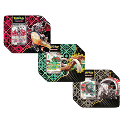 Scarlet & Violet: Paldean Fates - Tin [Set of 3]