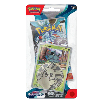 Scarlet & Violet: Paradox Rift - Checklane Blister [Pineco]