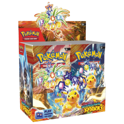 Scarlet & Violet: Surging Sparks - Booster Box Display